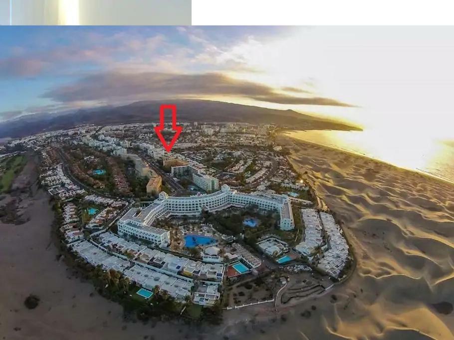 马斯帕洛马斯Playa Del Ingles 5 Min Walk From Yumbo! 512公寓 外观 照片