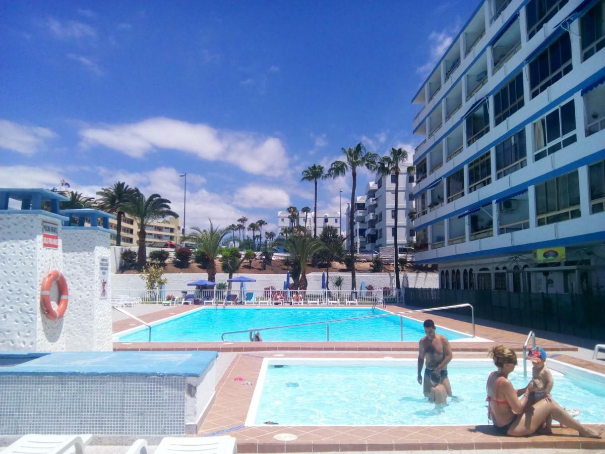马斯帕洛马斯Playa Del Ingles 5 Min Walk From Yumbo! 512公寓 外观 照片